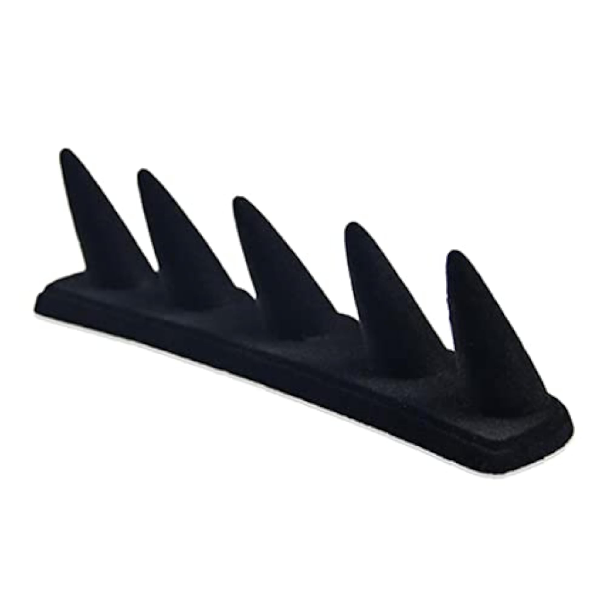Black Velvet Finger Ring Holder Rack for Jewellery Storage
